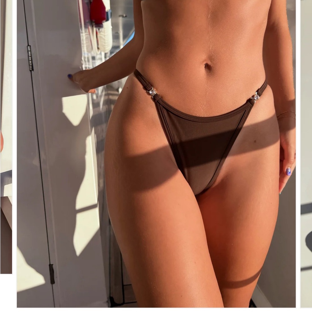 Juno Bottom Size Small Brown Strawberry Milk Mob